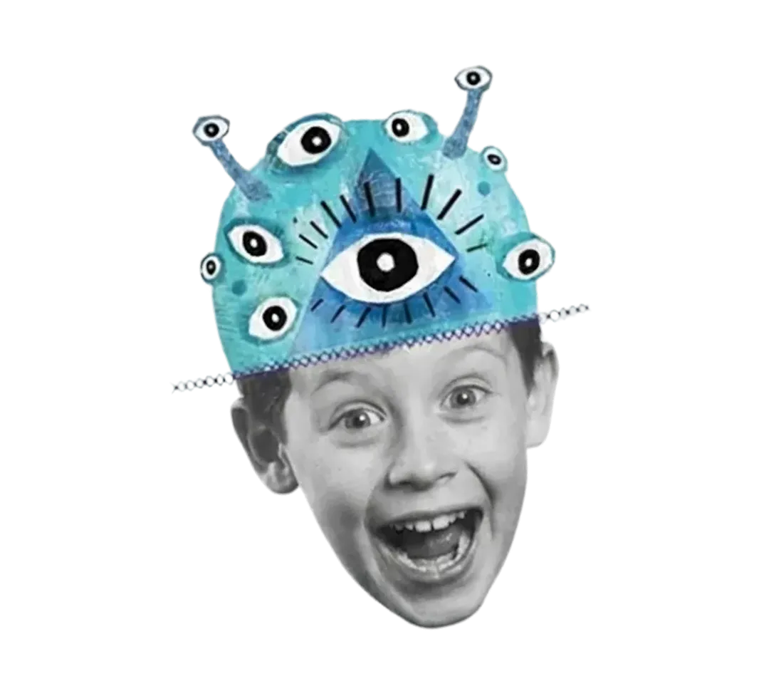 Criança aprendendo inglês