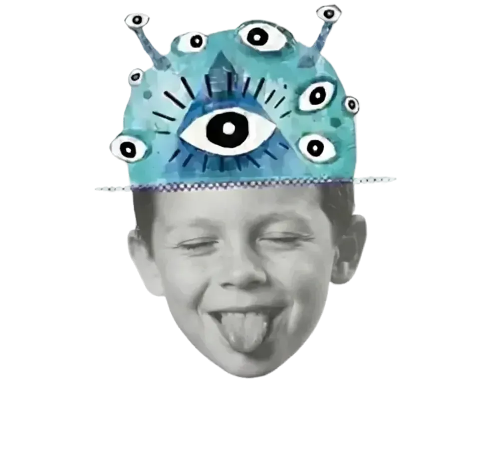 Criança aprendendo inglês